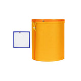 Maxbell Mesh Filtration Bag Versatile Household Practical Easy to Clean 5 Gallon Orange 120 Microns