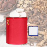 Maxbell Mesh Filtration Bag Versatile Household Practical Easy to Clean 5 Gallon Red 160 Microns