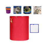 Maxbell Mesh Filtration Bag Versatile Household Practical Easy to Clean 5 Gallon Red 160 Microns