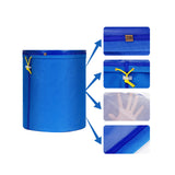 Maxbell Mesh Filtration Bag Versatile Household Practical Easy to Clean 5 Gallon Blue 220 Microns