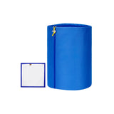 Maxbell Mesh Filtration Bag Versatile Household Practical Easy to Clean 5 Gallon Blue 220 Microns