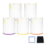 Maxbell 5 Gallon Filtering Bags with Label Garden Tools for Professional Plants Home 5pcs