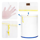 Maxbell 5 Gallon Filtering Bags with Label Garden Tools for Professional Plants Home 8pcs