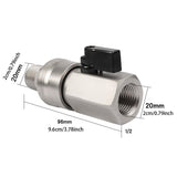 Maxbell Pneumatic Wrench Connector Air Impact Wrench Quick Connector for Auto Repair