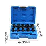 Damaged Screws Extraction Socket Kit Broken Bolt Removal Tool for Industrial