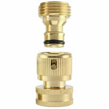 Maxbell 4x 3/4" Garden Hose Quick Connectors for Vehicle Cleaning Watering Equipment