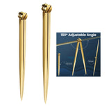 Nautical Navigation Divider Geometry Drafting Drawing Tool Measurement Brass 200mm