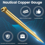 Nautical Navigation Divider Geometry Drafting Drawing Tool Measurement Brass 200mm