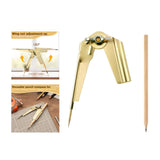 Maxbell Pencil Compass and Scriber Professional Portable Woodworking Compass Scriber 1 Scriber