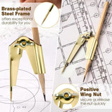 Maxbell Pencil Compass and Scriber Professional Portable Woodworking Compass Scriber 1 Scriber