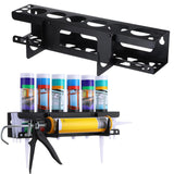 Maxbell Caulk Mastic Sealant Tube Storage Rack for Wall Car Care Products Tool Shed'