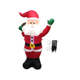 Maxbell Christmas Inflatable Santa Claus Yard Decoration for Party Holiday Courtyard