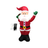 Maxbell Christmas Inflatable Santa Claus Yard Decoration for Lawn Backyard Courtyard