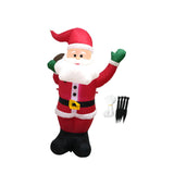 Maxbell Christmas Inflatable Santa Claus Yard Decoration for Lawn Backyard Courtyard
