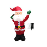 Maxbell Christmas Inflatable Santa Claus Yard Decoration for Lawn Backyard Courtyard