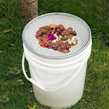 Maxbell Soil Sieve Multipurpose Rock Sifter for Filtration Soil Weeds Debris Removal Small Hole 0.2cm