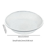 Maxbell Soil Sieve Multipurpose Rock Sifter for Filtration Soil Weeds Debris Removal Small Hole 0.2cm
