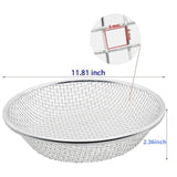 Maxbell Soil Sieve Multipurpose Rock Sifter for Filtration Soil Weeds Debris Removal Small Hole 0.6cm