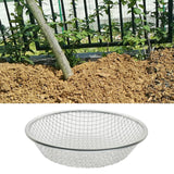 Maxbell Soil Sieve Multipurpose Rock Sifter for Filtration Soil Weeds Debris Removal Small Hole 1cm
