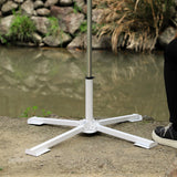 Maxbell Foldable Beach Umbrella Stand Grass Pool Sunshade Anchor Parasol Base Holder