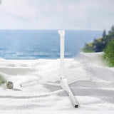 Maxbell Foldable Beach Umbrella Stand Grass Pool Sunshade Anchor Parasol Base Holder