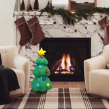 Maxbell Christmas Inflatable Outdoor Decoration Cute Christmas Decoration for Indoor 38x38x83 cm Christmas tree