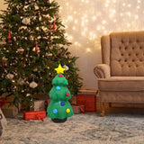 Maxbell Christmas Inflatable Outdoor Decoration Cute Christmas Decoration for Indoor 38x38x83 cm Christmas tree