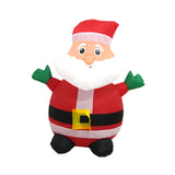 Maxbell Christmas Inflatable Decoration with Light Xmas Decor for Party Holiday Lawn 88x60x96 cm Santa Claus