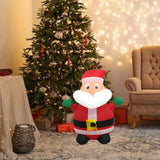 Maxbell Christmas Inflatable Decoration with Light Xmas Decor for Party Holiday Lawn 88x60x96 cm Santa Claus