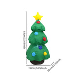 Christmas Inflatable Decoration with Light Xmas Decor for Party Holiday Lawn 38x38x83 cm Christmas tree