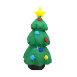 Christmas Inflatable Decoration with Light Xmas Decor for Party Holiday Lawn 38x38x83 cm Christmas tree