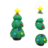 Christmas Inflatable Decoration with Light Xmas Decor for Party Holiday Lawn 38x38x83 cm Christmas tree