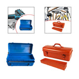 Maxbell Tool Box Anti Impact Portable Storage Organizer for Cameras Garage Traveling Blue