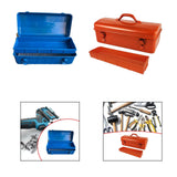 Maxbell Tool Box Anti Impact Portable Storage Organizer for Cameras Garage Traveling Blue