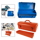 Maxbell Tool Box Anti Impact Portable Storage Organizer for Cameras Garage Traveling Blue