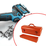 Maxbell Tool Box Anti Impact Portable Storage Organizer for Cameras Garage Traveling Orange