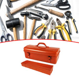 Maxbell Tool Box Anti Impact Portable Storage Organizer for Cameras Garage Traveling Orange