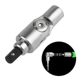 Maxbell Pivoting Bit Holder Portable Professional Compact 180° Rotation Screw Holder
