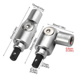Maxbell Pivoting Bit Holder Portable Professional Compact 180° Rotation Screw Holder