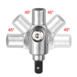 Maxbell Pivoting Bit Holder Portable Professional Compact 180° Rotation Screw Holder