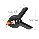 Maxbell 4Pcs Photography Backdrop Clamps Background Clip Holders for Muslin Woodwork