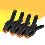 Maxbell 4Pcs Photography Backdrop Clamps Background Clip Holders for Muslin Woodwork