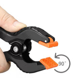 Maxbell 4Pcs Photography Backdrop Clamps Background Clip Holders for Muslin Woodwork