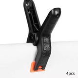 Maxbell 4Pcs Photography Backdrop Clamps Background Clip Holders for Muslin Woodwork