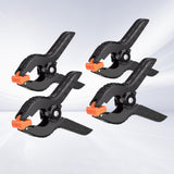 Maxbell 4Pcs Photography Backdrop Clamps Background Clip Holders for Muslin Woodwork