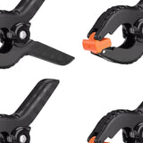 Maxbell 4Pcs Photography Backdrop Clamps Background Clip Holders for Muslin Woodwork