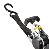 Maxbell Retractable Auto Ratchet Strap High Performance S Hooks for Boat Truck 3.3 M