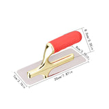 Maxbell Drywall Trowel Plaster Cement Putty Scraper Applying Putty Plastering Trowel 20cmx7cm