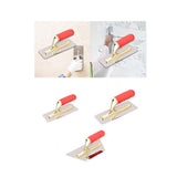 Maxbell Drywall Trowel Plaster Cement Putty Scraper Applying Putty Plastering Trowel 20cmx7cm