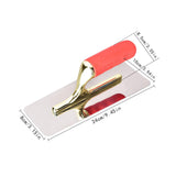 Maxbell Drywall Trowel Plaster Cement Putty Scraper Applying Putty Plastering Trowel 24cmx8cm